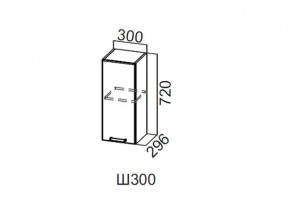 Ш300/720 Шкаф навесной 300/720 в Нягани - nyagan.magazin-mebel74.ru | фото