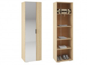ШК01-600 Шкаф с 1 дв. с зеркалом дуб сонома в Нягани - nyagan.magazin-mebel74.ru | фото