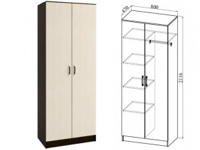 ШКР800.2 Шкаф 2х-створчатый комби в Нягани - nyagan.magazin-mebel74.ru | фото